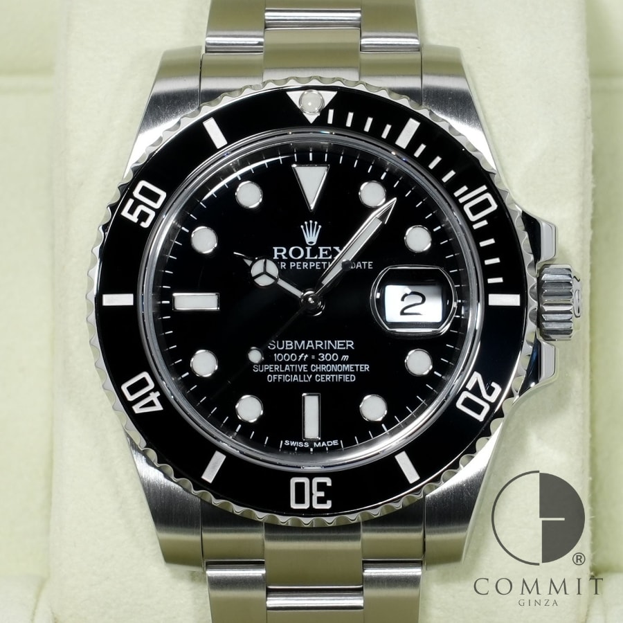 楽天市場】ROLEX ロレックス サブマリーナ デイト 116610LN G番【磨き