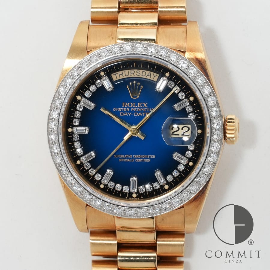 楽天市場】ロレックス 18338MA デイデイト ミリヤードダイヤモンド