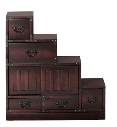 美品 民藝 水屋箪笥 茶箪笥 食器棚 和箪笥 古民家 アンティーク 時代 水屋箪笥 茶箪笥 食器棚 和家具 民芸調家具 アンティーク タモ無垢