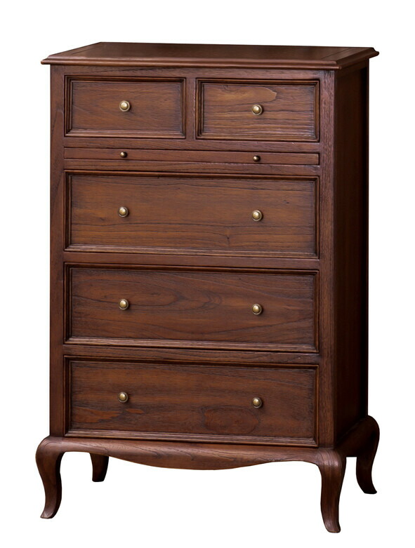 楽天市場】アンティーク風 猫脚チェスト3段 幅52cm【Kitty Brown