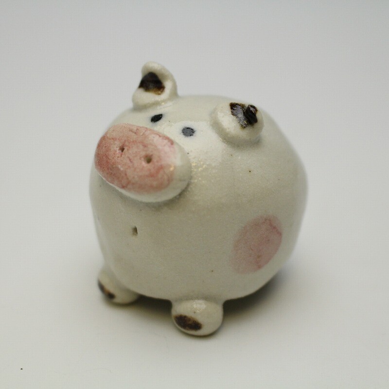 置物 丸白ブタ ペーパーウェイト 大 日本製 陶器 オブジェ 飾り物 ミニチュア 置き物 和風 かわいい 和雑貨 レトロ 和モダン おしゃれ シンプル 和テイスト 和室 可愛い コンパクト 小ぶり 小さめ 小さい ブタさん 豚 Educaps Com Br