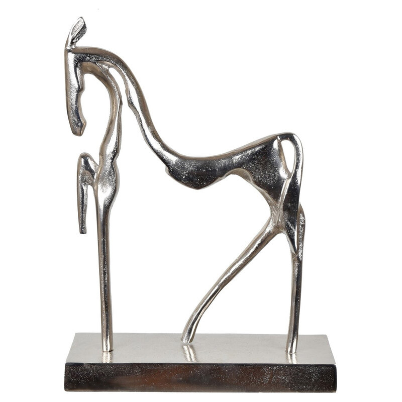 楽天市場】ホース オブジェ Lサイズ ブラック×ゴールド