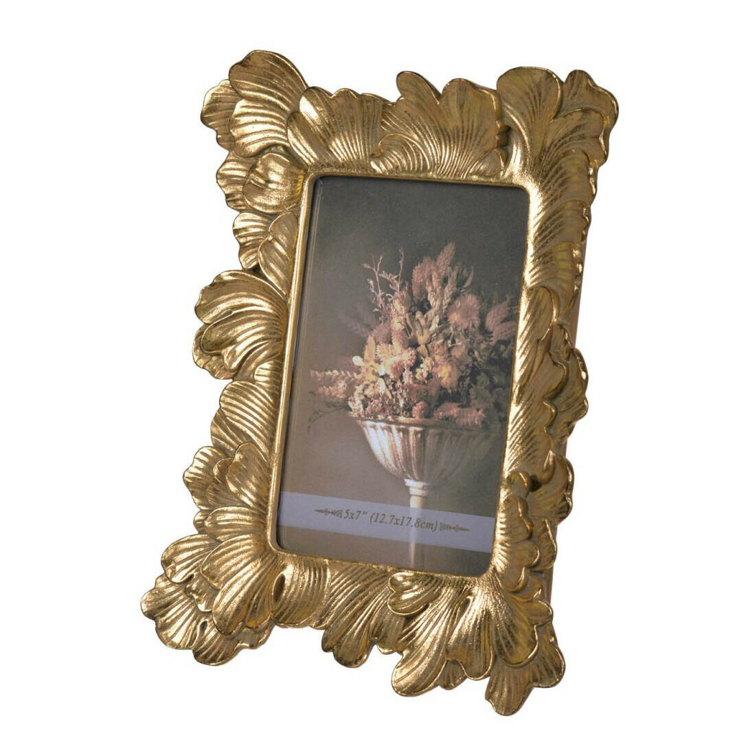楽天市場】バロックフォトフレーム アンティークゴールドフォト