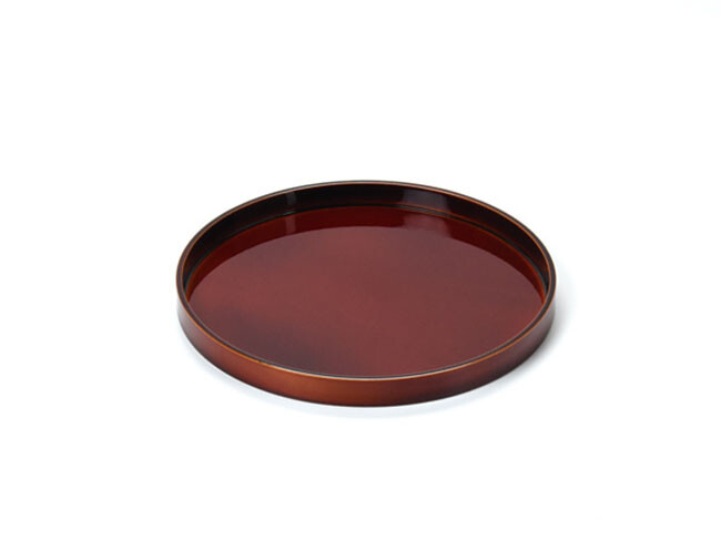 春慶塗丸盆 丸盆 尺1 - 飛騨春慶塗 （飛騨高山の伝統工芸） - 山田春慶店