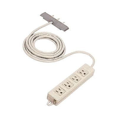 パナソニック Ｆ型タップ 接地2Ｐコンセント 4コ口 裏面マグネット付 ケーブル長3ｍ 15Ａ 125Ｖ ＮＥ23140Ｐ