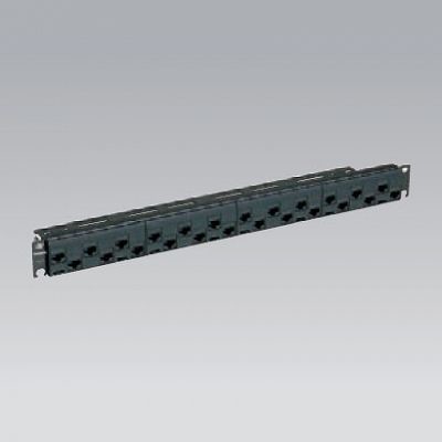 パナソニック モジュラ型パッチパネル モジュールタイプ 24ポート ＣＡＴ5Ｅ ブラック ＮＲ21227Ｂ