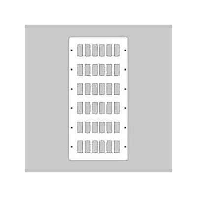 パナソニック 新金属リモコンスイッチプレート 6段 6連型 144コ用 スイッチ取付金具付 ＷＲ3561441