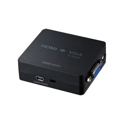 ＨＤＭＩ信号ＶＧＡ変換コンバーター　給電用ＵＳＢケーブル付　ＶＧＡ－ＣＶＨＤ1