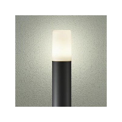 ＬＥＤアプローチ灯　ランプ付　防雨形　白熱灯60Ｗ相当　非調光　6.6Ｗ　口金Ｅ26　高985ｍｍ　電球色　黒　ＤＷＰ－38637Ｙ