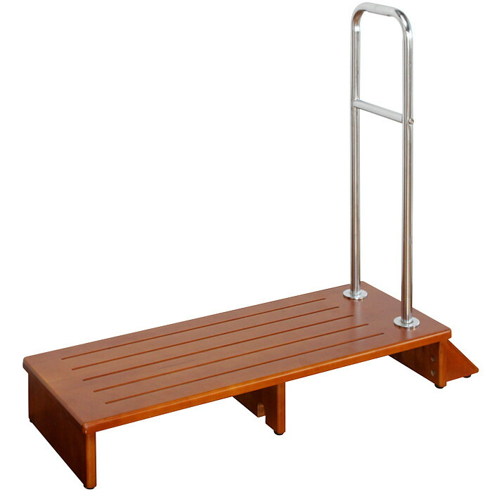 送料無料 手すり付き踏み台 100幅 踏台 玄関踏み台 介護 ラグ ステップ 玄関収納 木製 収納ベッド 木製 台 玄関台 補助具 手摺り 転倒防止 おしゃれ モダン コミットアンド店手すり付き踏み台 100幅 踏台 玄関踏み台 介護 ステップ