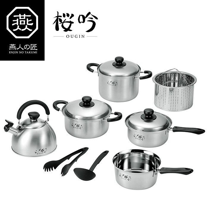 楽天市場】燕人の匠 桜吟 キッチンツール6点セット ETS-2000 RCP 送料
