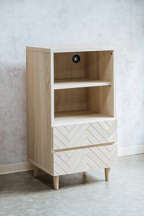 木製 収納棚 北欧 クレラ ヘリンボーン柄 人気 キャビネット 幅45cm 飾り棚 キッチン 引き出し ラック おしゃれ ミドルブラウン 本棚 送料無料 電話台 キッチン リビング収納 キャビネット 人気 ヘリンボーン柄 幅45cm 木製 北欧 収納棚 飾り棚 おしゃれ ホワイト