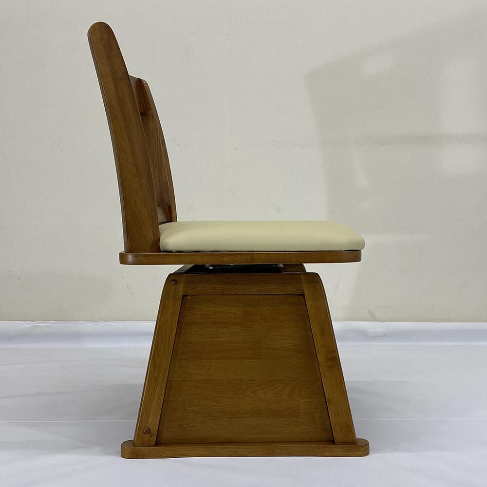 注目の 楽天市場 回転 チェア ダイニングチェア ひじ掛けなし アームレスチェア 回転式 回る ダイニングこたつチェア 敬老の日 椅子 いす 座面回転 レトロ シンプル 炬燵椅子 こたついす ラルゴ コミットアンド楽天市場店 21新作 Gestion Etechnologies Shop