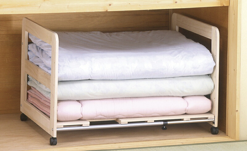 一番の カビ対策 湿気対策 通気性 木製 天然木桐材 押入収納 布団収納 押し入れ収納 移動式 キャスター付 1段 押入れ布団棚 伸縮式 桐すのこ Ca S049 Www Egyhealthexpo Com