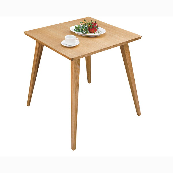 ダイニングテーブル 単品 ダイニング テーブル 天然木 木製 おしゃれ 机 つくえ 作業台 食卓テーブル 2人用 2人掛け テーブル 幅65cm モダン 北欧 西海岸 インテリア 一人暮らし｜コミットアンド店