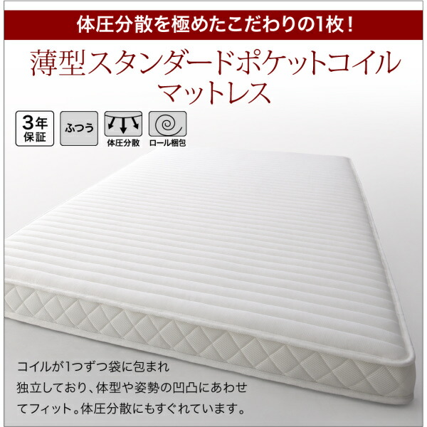送料無料跳ね上げ式ベッドセミシングルお客様組立日本製跳ね上げベッドRenati-NAレナーチナチュラル薄型スタンダードポケットコイルマットレス付き横開き深さレギュラー収納ベッドガス圧セミシングルベッド
