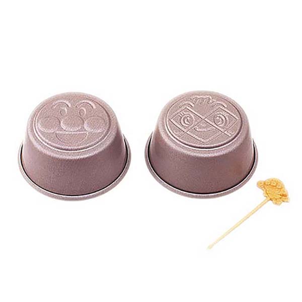 アンパンマン プリン＆カップケーキ型（カップ2個・ピック1本入） 【× 10個】