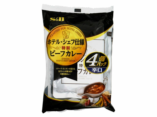 50 Off 楽天市場 S B エスビー ホテルシェフ特製ビーフカレー辛口 170gx4 X12 コミットアンド楽天市場店 高速配送 Lexusoman Com
