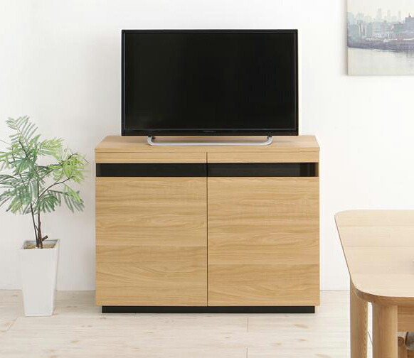 楽天市場 送料無料 薄型ハイタイプテレビボード Rover ローバー 幅90 テレビ台 収納付き ディスプレイ 省スペース 木目 カウンター下収納 収納 リビング 玄関収納 薄型 スタイリッシュ スリム ブラックガラス コンパクト コミットアンド楽天市場店
