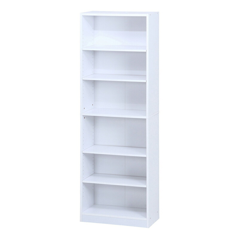 楽天市場】送料無料 本棚 幅約90cm WH ホワイト 書棚 木目 木製
