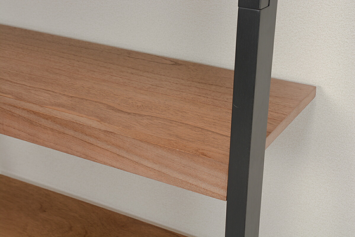 送料無料 ラダーラック 幅62cm 壁面収納ラック 壁面ラック 木製 見せる収納 インテリアラック ラダーシェルフ はしごラック 立て掛け 飾り棚 オープンラック ディスプレイラック 天然木 おしゃれ 一人暮らし ブラック 黒 Rcc 1771bk Onpointchiro Com