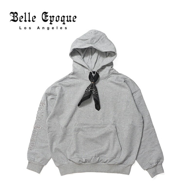 BELLE EPOQUE MANDA COLLECTION GRAY バンダナ パーカー ペイズリー 外国でブランド名 はたご屋界面 メンズ 御居処跳ねる B系 表どおり 一般受け ブランド名  ボックス席  薄墨色 薄墨色 HOODY フーディ パーカー 分かりやすい メンズ 外国でブランド名