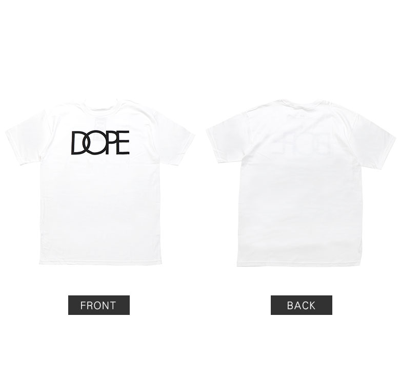 激安の Dope ドープ バックプリント Tシャツ 新作 即発送可能 Treehouseonline Co Za