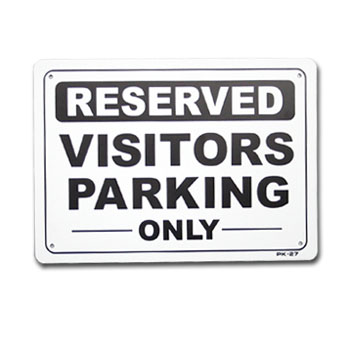 送料無料 Reserved Visitor Parking Only 来客専用駐車場 看板 アメリカ アメリカン 雑貨 インテリア 人気 おしゃれ ディスプレイ インテリア Marcsdesign Com