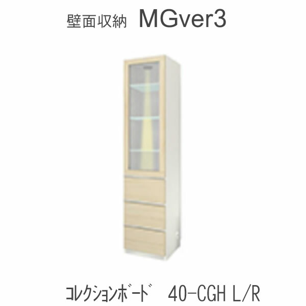 【開梱とり備える（11万円以上お買い取り時）】MGver.3 EVE2  FW40- CGH(L/R)幅40糎寄せ合わせゲーム盤 収納家具・抽き出し印字機すえ大工仕事 壁面納める（受注生み出すこと品） 瓱 version3 YMG 前日2 MGS