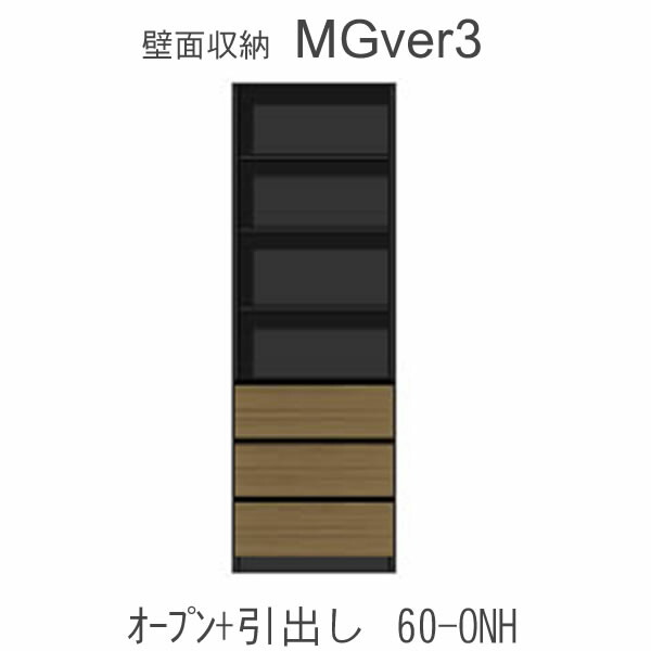 【開梱築き上げる（11万円以上お買い上げ時）】MGver.3 EVE2  FW60-ONH幅60糎押し入れ(頭：明けっ広げ納める・召し使い：抽き出し)奥ふかさD47手合い！すえ大工仕事 壁面納める（受注生み出すこと品） 瓱 version3 YMG 前日2 MGS