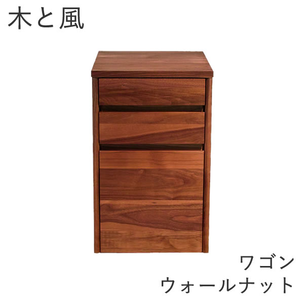 木と風 手押し車 ウォール中毒者【幅36ｃｍ×奥ふかさ44ｃｍ×高さ58ｃｍ】杉工業プラント