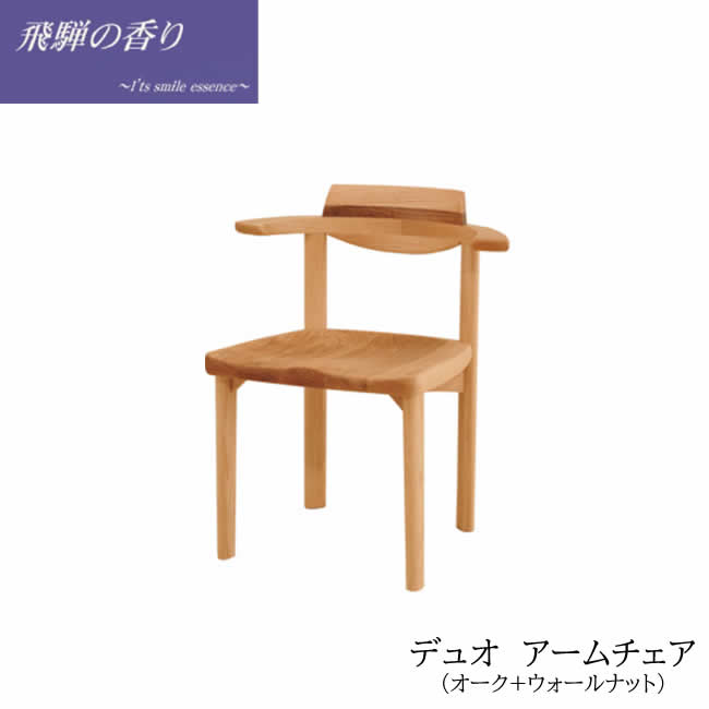 飛騨の芳ばしさ二人組 ひじ掛け椅子NA・WNオール+ウォール中毒者