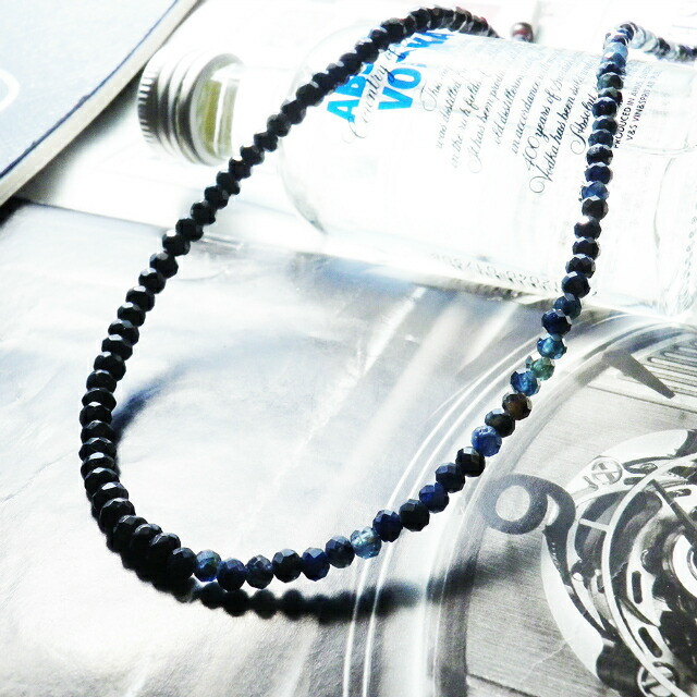 楽天市場】SV925シルバー ネックレス チョーカー スピネル ブラック