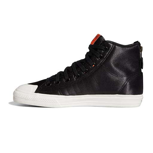 ＼7月限定エントリーでP10倍／【在庫限り】ADIDAS ORIGINALS NIZZA HIGH アディダス オリジナルス ニッツァ ハイ スニーカー メンズ レディース ブラック 黒 fw0263 シューズ 靴 カジュアル ランニング 快適 通勤 通学 定番 人気 トレンド 2026 流行 デート 厚底 人気 定番｜コモノット