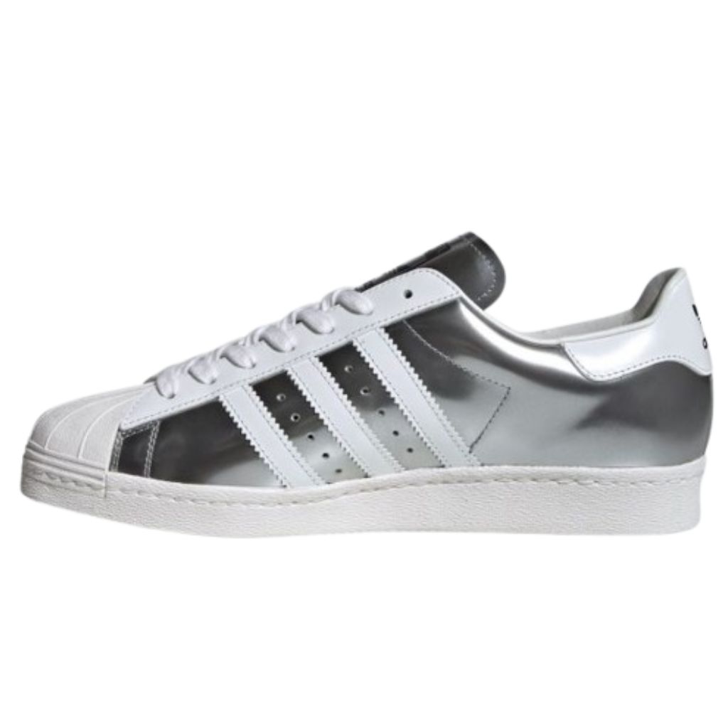 【在庫限り】ADIDAS PRADA X SUPERSTAR アディダス プラダ × スーパースター スニーカー メンズ レディース シルバー ホワイト 白 FX4546 28.5cm シューズ 靴 トレンド 2026 流行 デート 人気 定番 ファッション おしゃれ