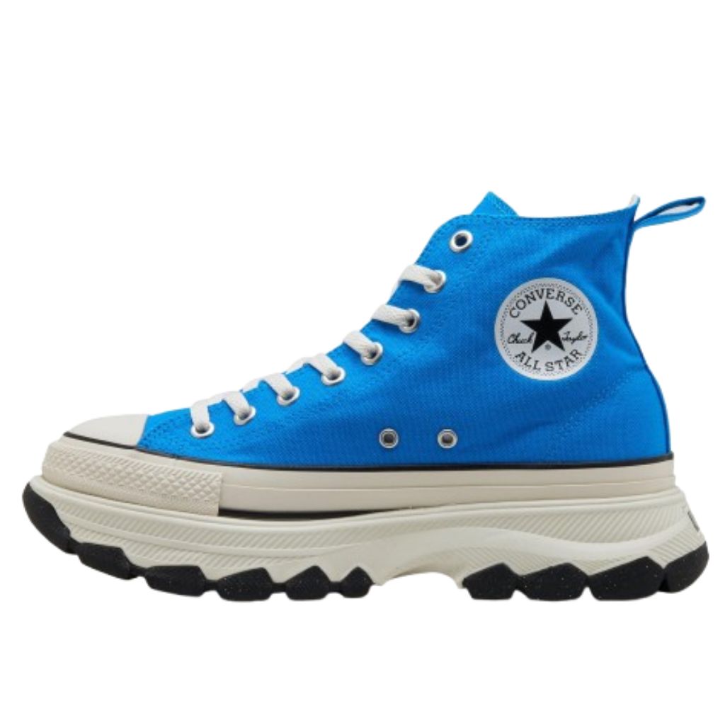 CONVERSE ALL STAR TREKWAVE HI DREAMY BLUE コンバース オールスター トレックウエーブ ハイ ドリーミーブルー スニーカー メンズ レディース 31310540 厚底 ハイカット おしゃれ 快適 人気 トレンド 2026 流行 デート 厚底 ストリート