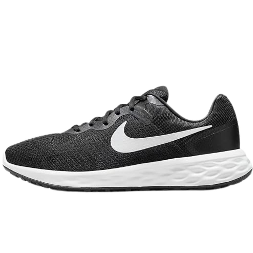【楽天市場】NIKE メンズ レディース ナイキ レボリューション 6 ネクスト ネイチャー ロード ランニングシューズ ブラック ホワイト