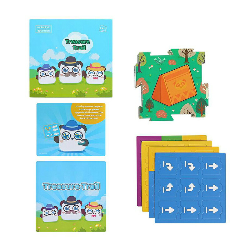 市場 Makeblock Mtiny Coding エムタイニー マップパック 英語版 Kit トレジャートレイル メイクブロック