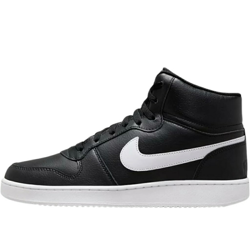 ＼6月押さえるエントリーでP10倍／NIKE EBERNON MID \" BLACK / WHITE \"" ナイキ エバノン ミッド 黒いこと 白いこと スニーカー メンズ レディース AQ1773-002 シューズ 靴 流行り 2026 流行病の発生 会う約束 厚底 一般受け 定番 27.5糎 ミッドカット ご機嫌とり捨てる"