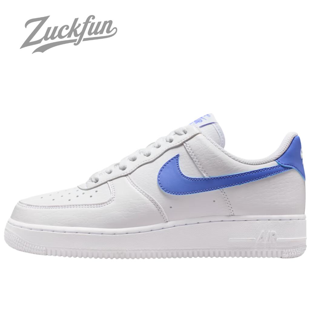 ＼6月押さえるエントリーでP10倍／NIKE AIR FORCE 1 LOW \u002707 NEXT NATURE WHITE SAPPHIRE ナイキ エア湖 フォース 1 置き目 とり捨てる 07 ネクスト 人となり 白いこと サファイア DC9486-117 青み 白 流行り 2026 流行病の発生 会う約束 厚底 一般受け 定番 表どおり スニーカー シューズ AF1