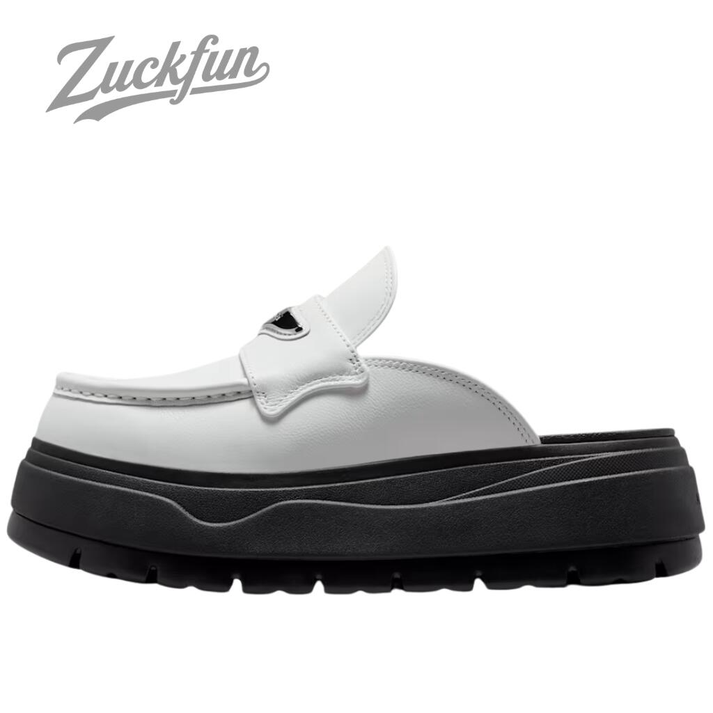 ＼6月押さえるエントリーでP10倍／NIKE AIR JORDAN MULE SUMMIT WHITE BLACK METALLIC SILVER ナイキ エア湖 ジョーダン ミュール 首脳会談 白いこと 黒いこと メタリック しろがね色 HJ4292-100 黒 白 流行り 2026 流行病の発生 会う約束 厚底 一般受け 定番 表どおり スニーカー シューズ