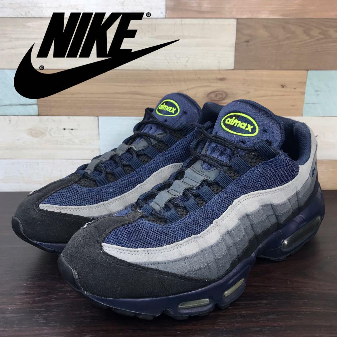 【中古】NIKE AIR MAX 95 AP ナイキ　エアマックス 95 駅伝パック 東洋大学 ブラック 28cm U03371 616099-041