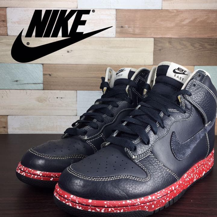 ＼6月押さえるエントリーでP10倍／【中古】NIKE DUNK HI PREMIUM EAST ナイキ ダンク ご機嫌とり捨てる 割り増し金 パン種 27糎 U03765 344648-441