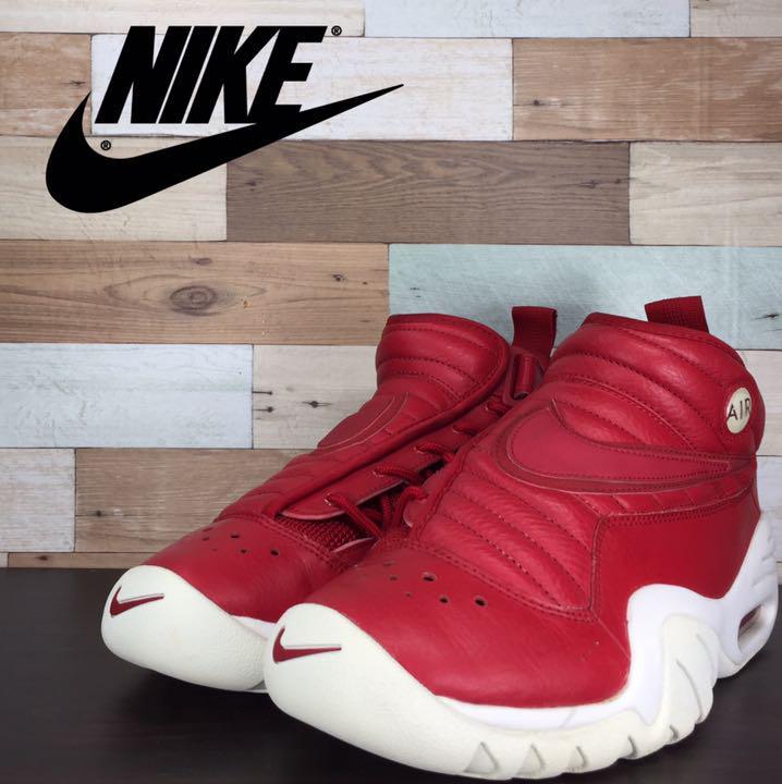 ＼6月押さえるエントリーでP10倍／【中古】NIKE AIR SHAKE NDESTRUKT ナイキ エア湖 揺りうごかす インデストラクト 体育館 赤いこと 26糎 U07107 880869-600