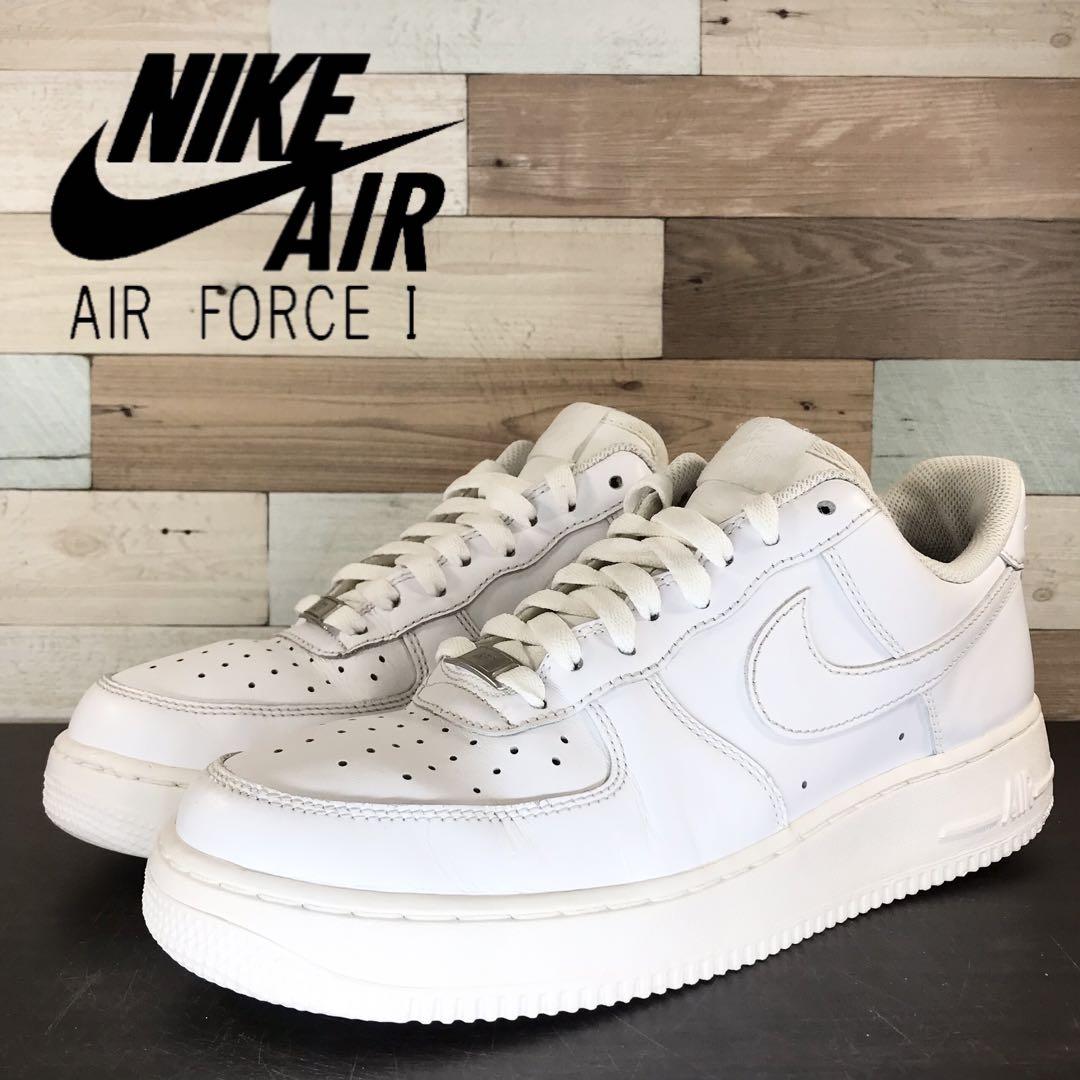 ＼6月制限事項エントリーでP10倍／【中古】NIKE AIR FORCE 1 27糎 スニーカー U07497
