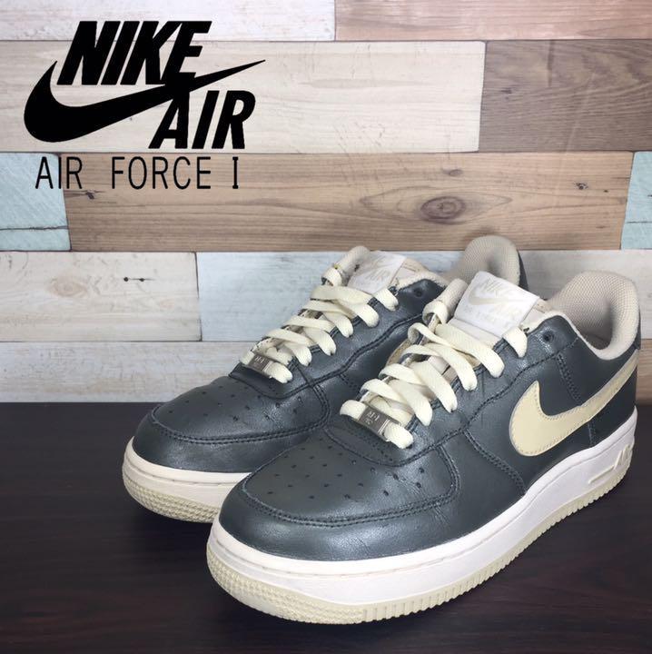 【中古】NIKE AIR FORCE 1 '07 ナイキ エアフォース 1 '07 ブラック 24cm U07514 315115-321