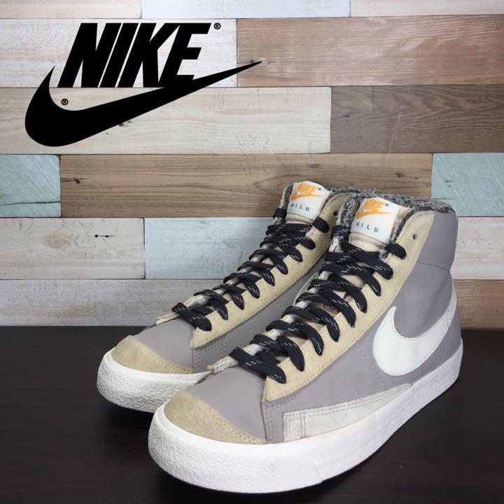 【中古】NIKE BLAZER MID 77 VINTAGE SE ナイキ ブレーザー ミッド 77 ヴィンテージ ワイルド 24.5cm U07999 DC5269-033