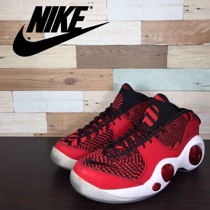 ＼6月制限事項エントリーでP10倍／【中古】NIKE AIR ZOOM FLIGHT 95 SE ナイキ 大気圏 望遠レンズ 飛翔 95 シーズナルエディション 赤いこと 28糎 U08096 806404-600