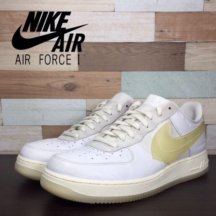 【中古】NIKE AIR FORCE 1 DNA ナイキ エア フォース 1 DNA ホワイト 29.5cm U08097 CV3040-100