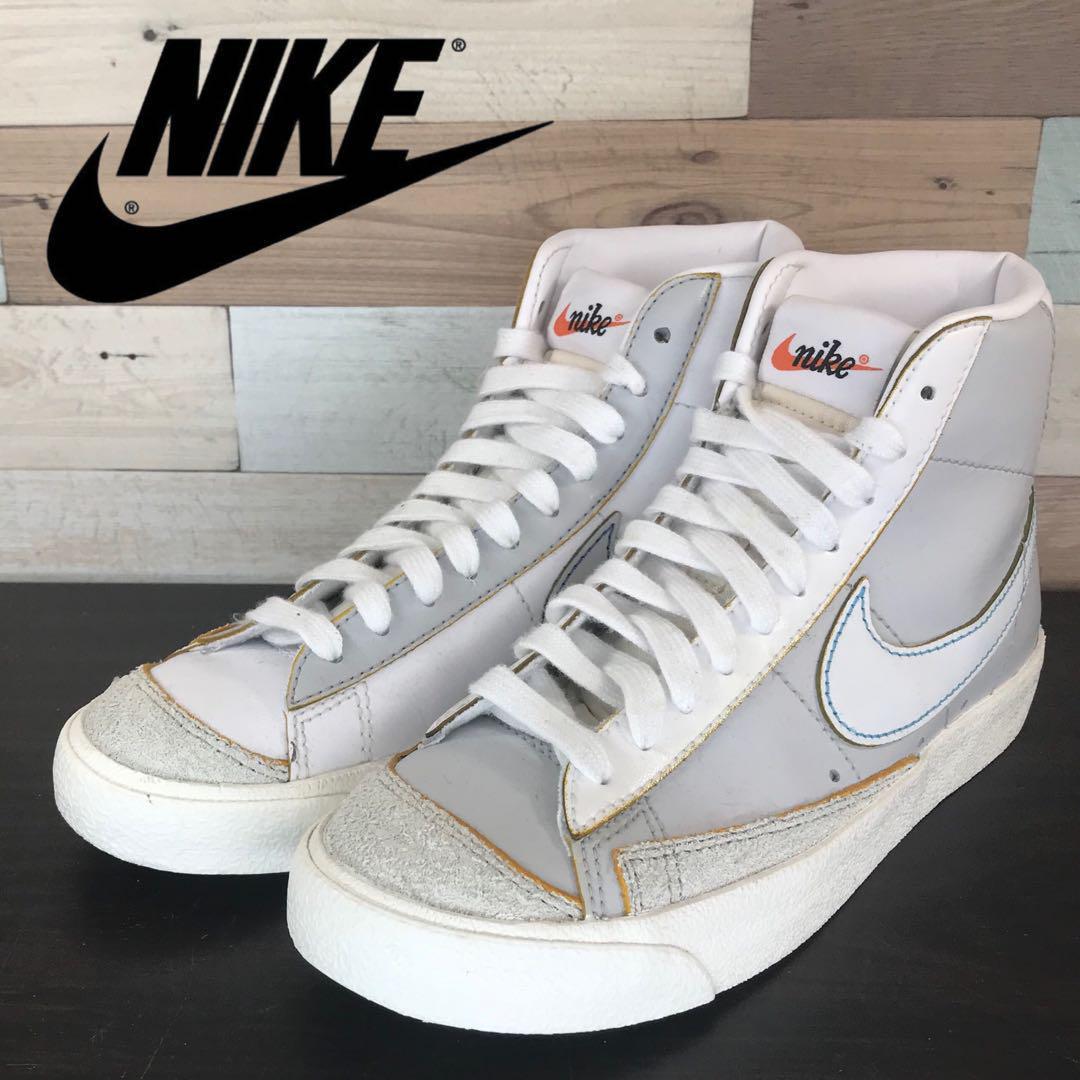 ＼5月限定エントリーでP10倍／【中古】NIKE BLAZER MID 77 ナイキ ウィメンズ ブレザー ミッドカット 23.5cm